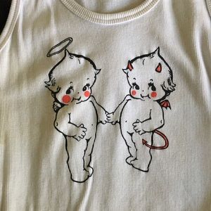Kewpie Angel/Devil Tank